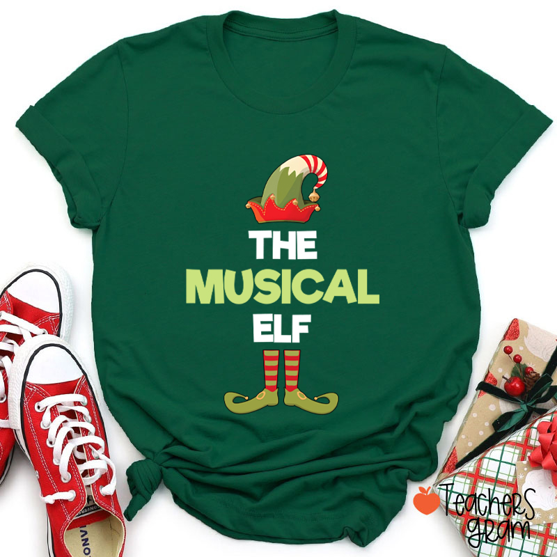 Personalized Subject The Musical Elf Teacher T-Shirt