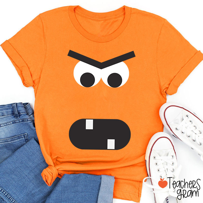 Personalized Book Character Halloween Teacher T-Shirt