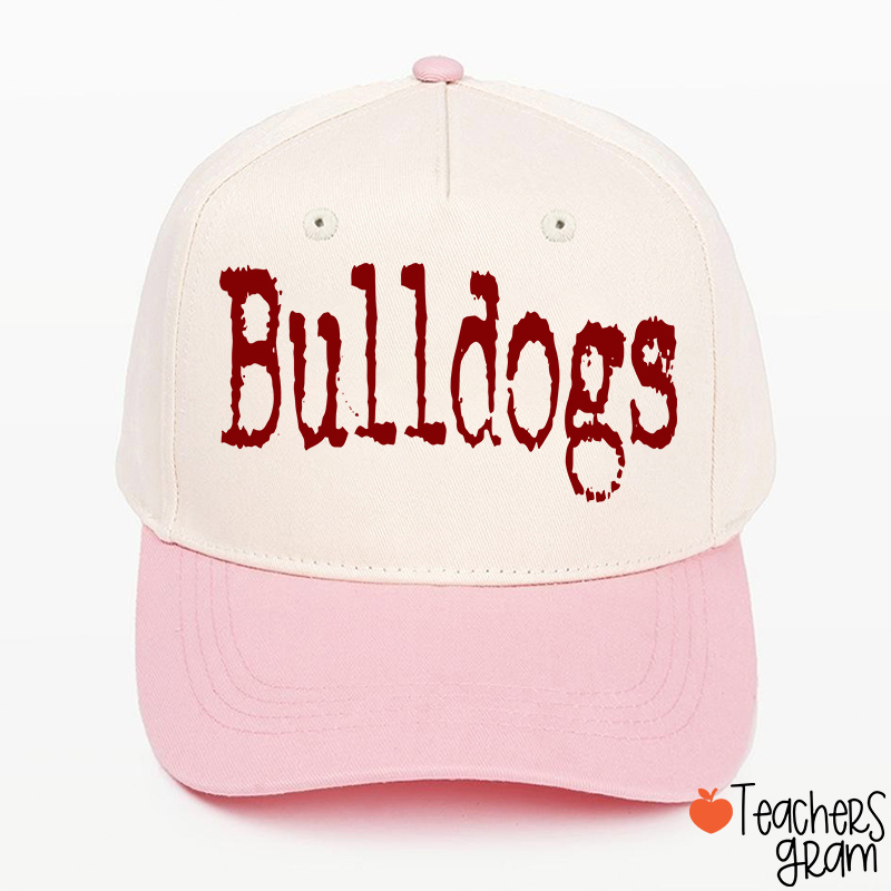 Personalized Mascot Printer Fonts Game Day Teacher Baseball Cap