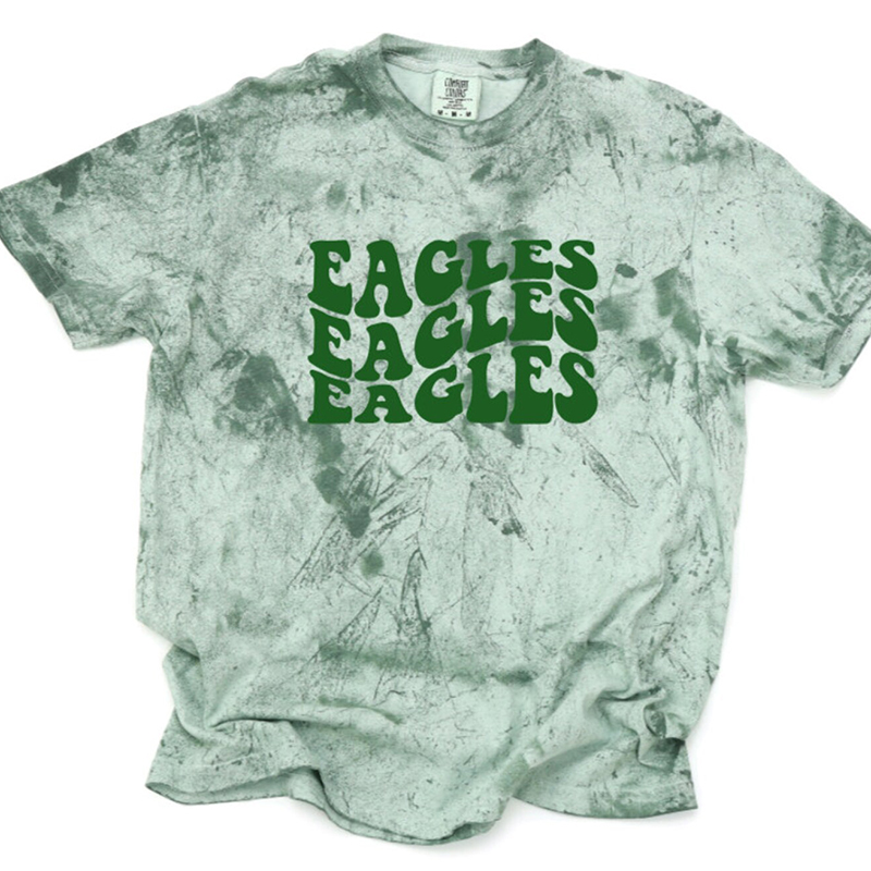 Personalized Mascot Comfort Colors Teacher Printed T-Shirt