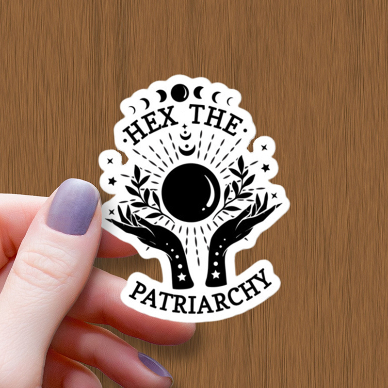 Hex The Patriarchy Teacher Stickers