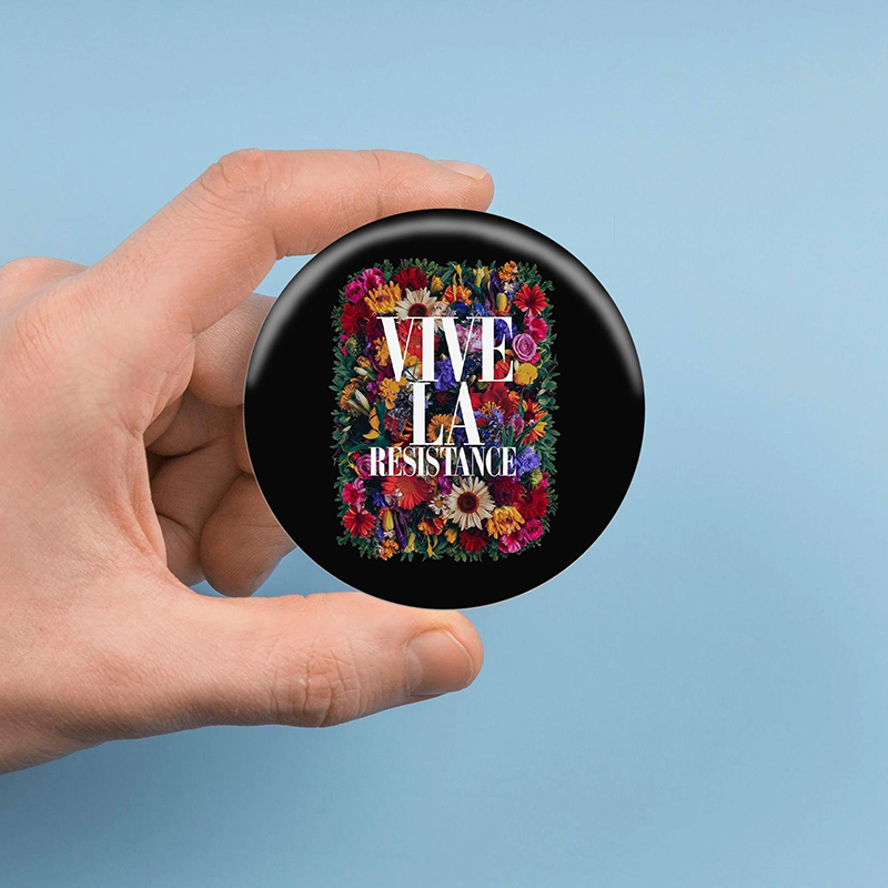 Vive La Resistance Spanish Teacher Pinback Button