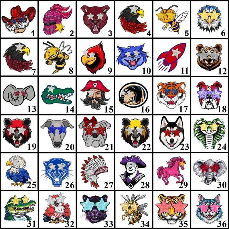 Personalized Mascot Floral School Spirit Teacher T-Shirt