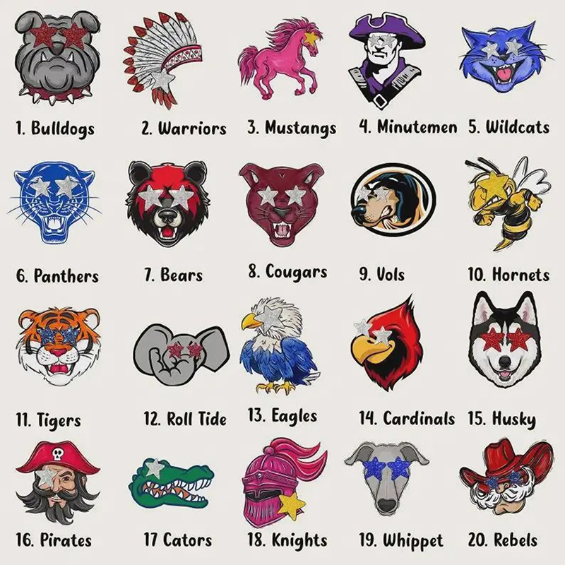 Personalized Mascot Comfort Colors Neon Teacher T-Shirt