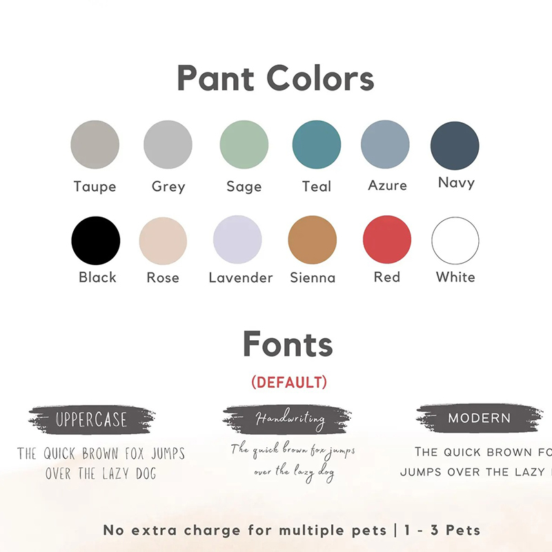 Personalized Pet Face Teacher Wide Leg Pants