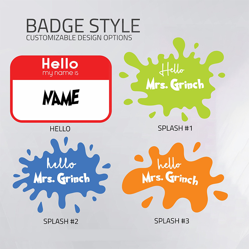 Personalized Text Retro Circle Flowers Teacher T-Shirt