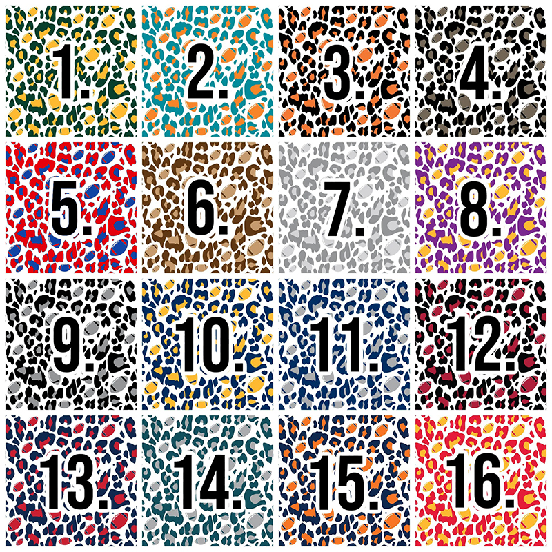 Personalized Mascot Leopard School Initials Teacher T-Shirt