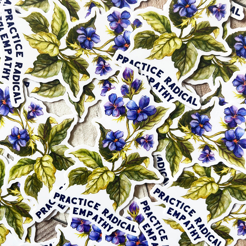 Practice Radical Empathy Teacher Stickers