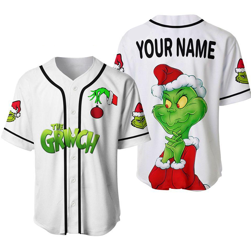 Personalized Name And Number Mean Guy Hands Holding Teacher Baseball Jersey
