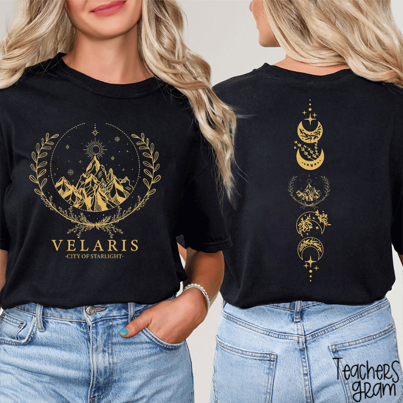 Velaris City Of Starlight Teacher Two Sided T-Shirt