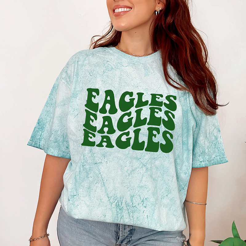 Personalized Mascot Comfort Colors Teacher Printed T-Shirt