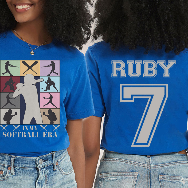 In My Sport Era Teacher Two Sided T-Shirt