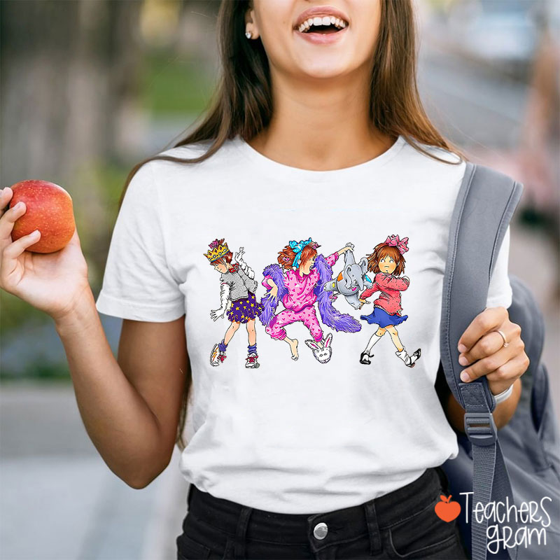 Cute Naughty Girl Teacher T-Shirt