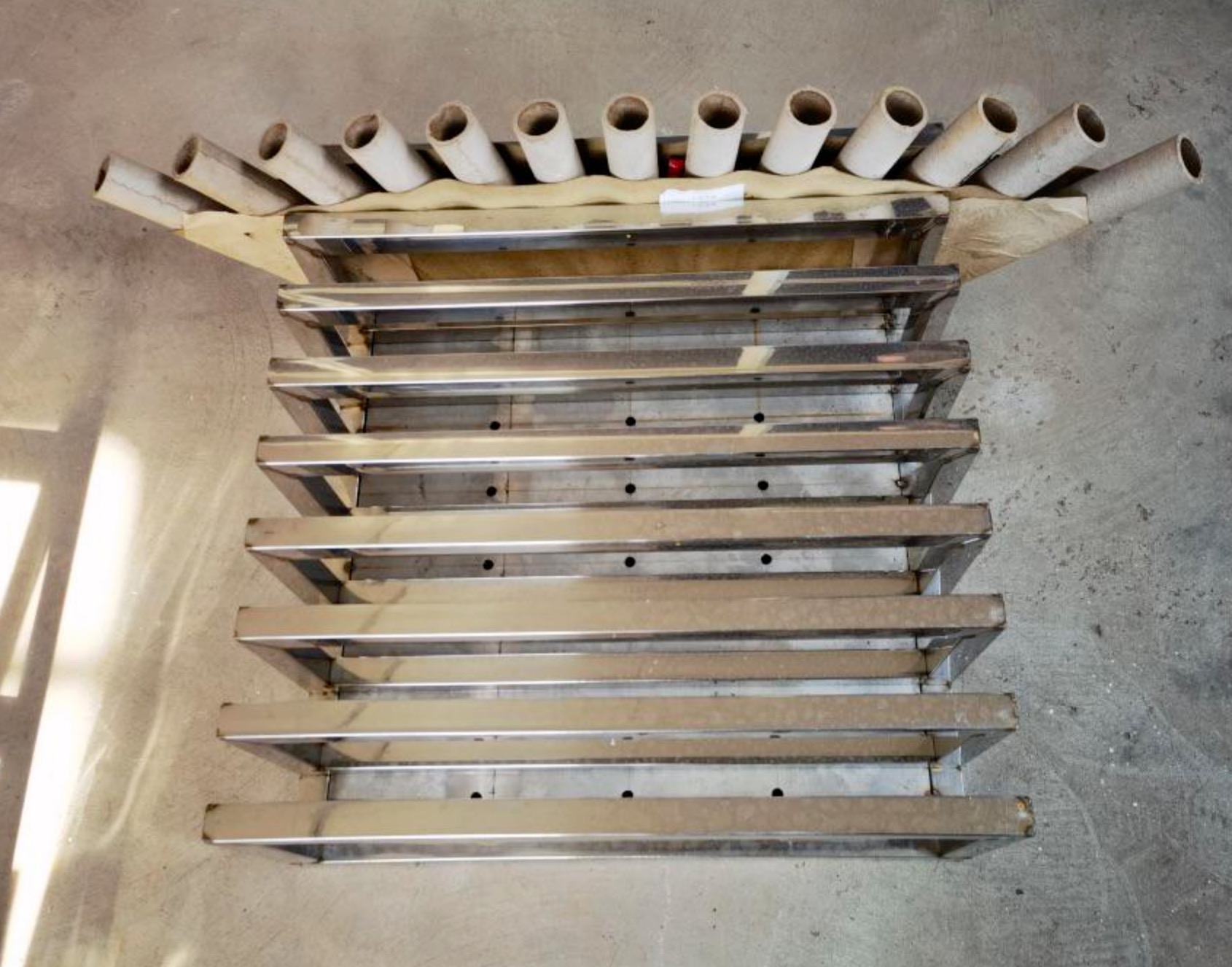 fireworks single row racks