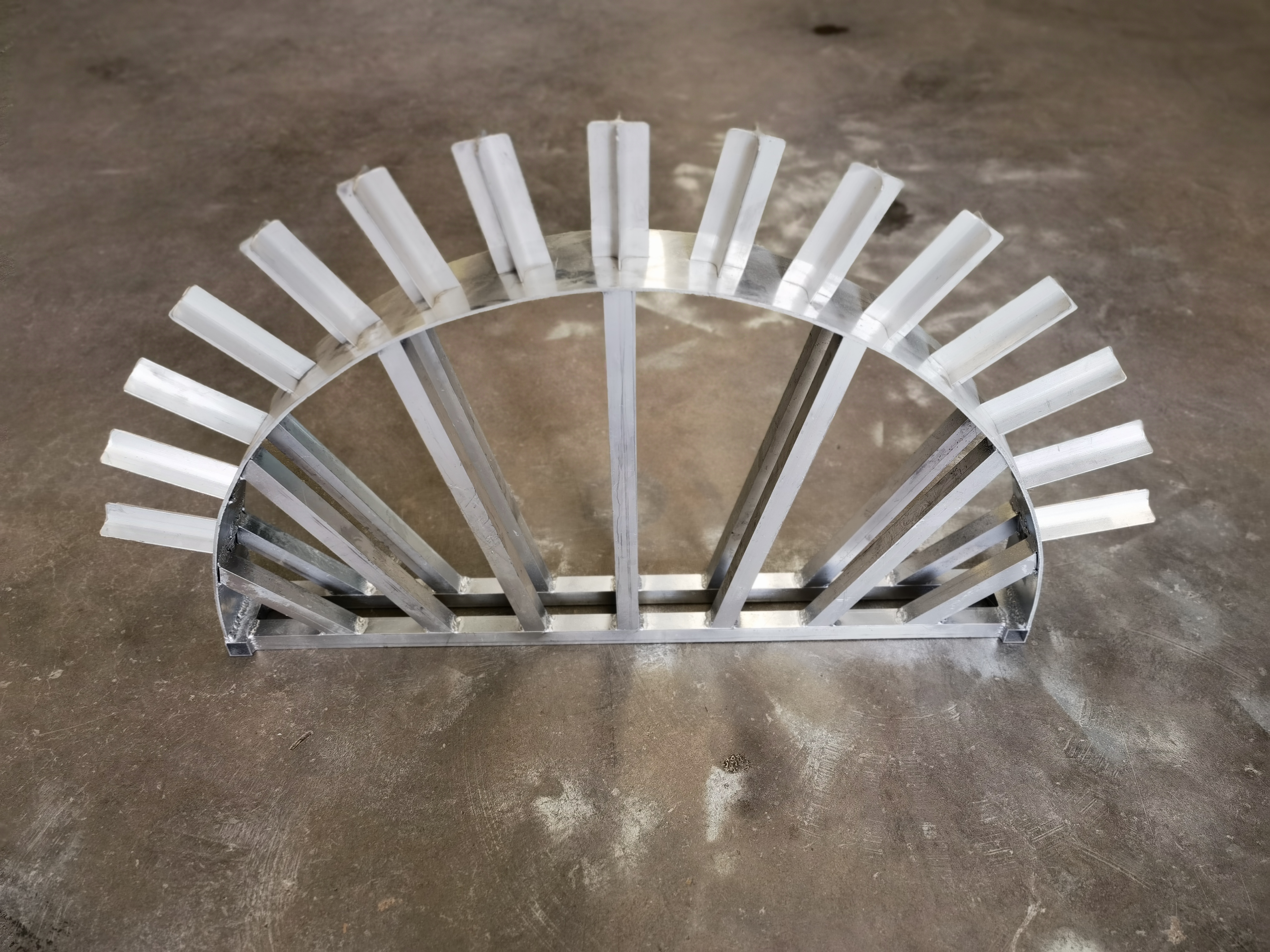 moonlight X shape rack for single shots roman candle fireworks