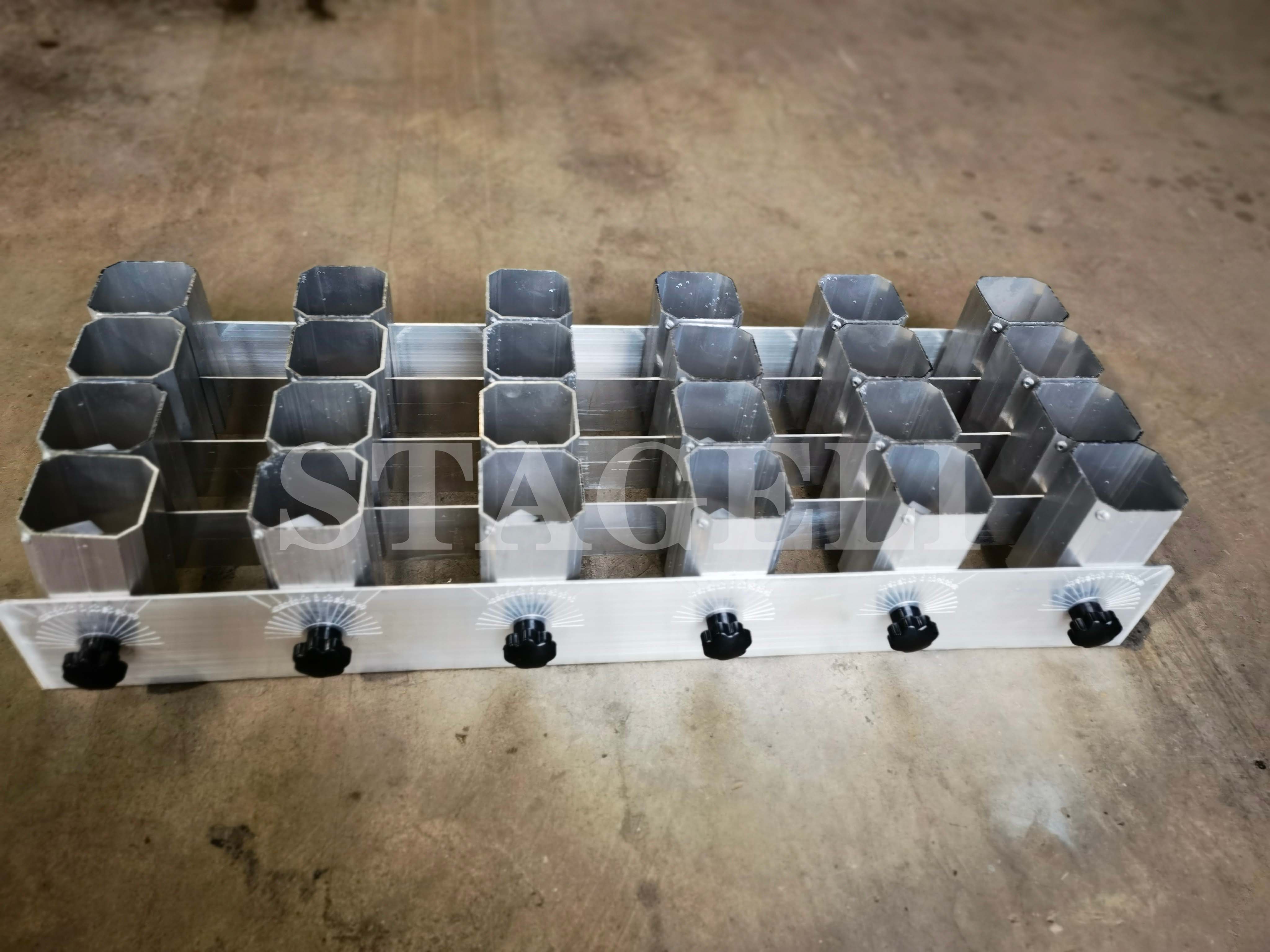 1.2 to 2.5inch single shots racks