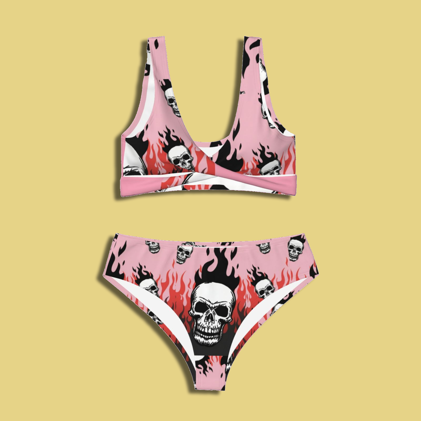 Skull Flame Bikini
