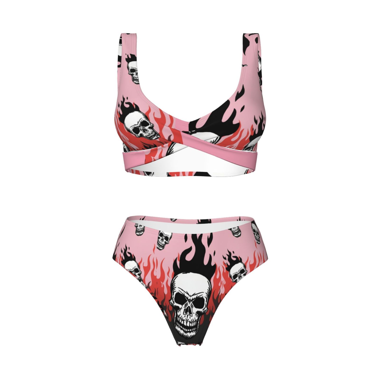 Skull Flame Bikini