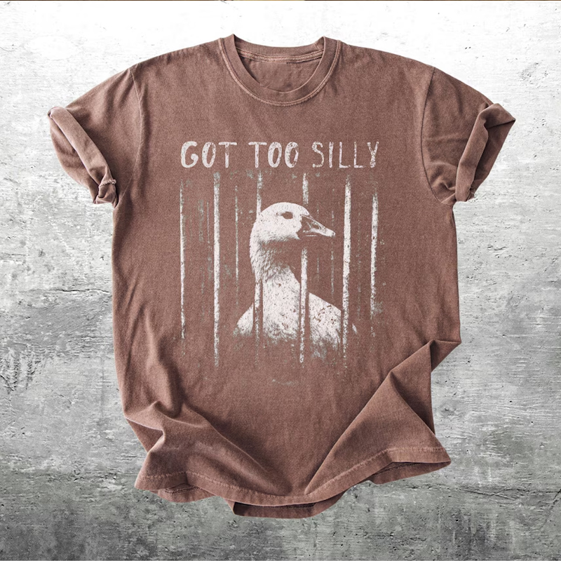 Funny Silly Goose Meme T-shirt