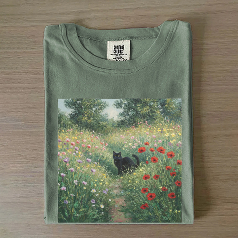 Monet Cat T-shirt