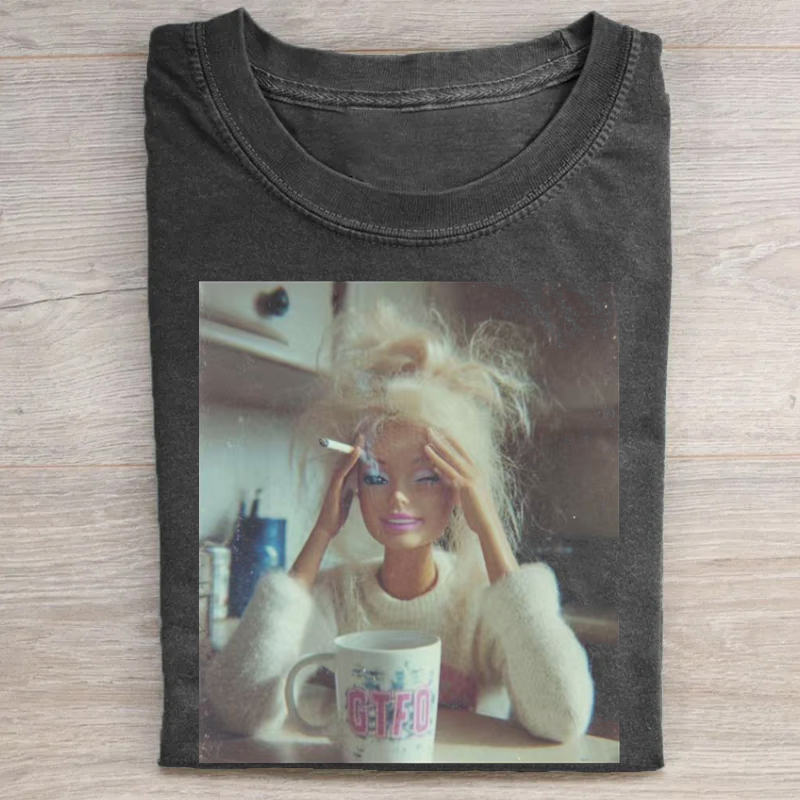 Funny Doll Face Meme T-shirt