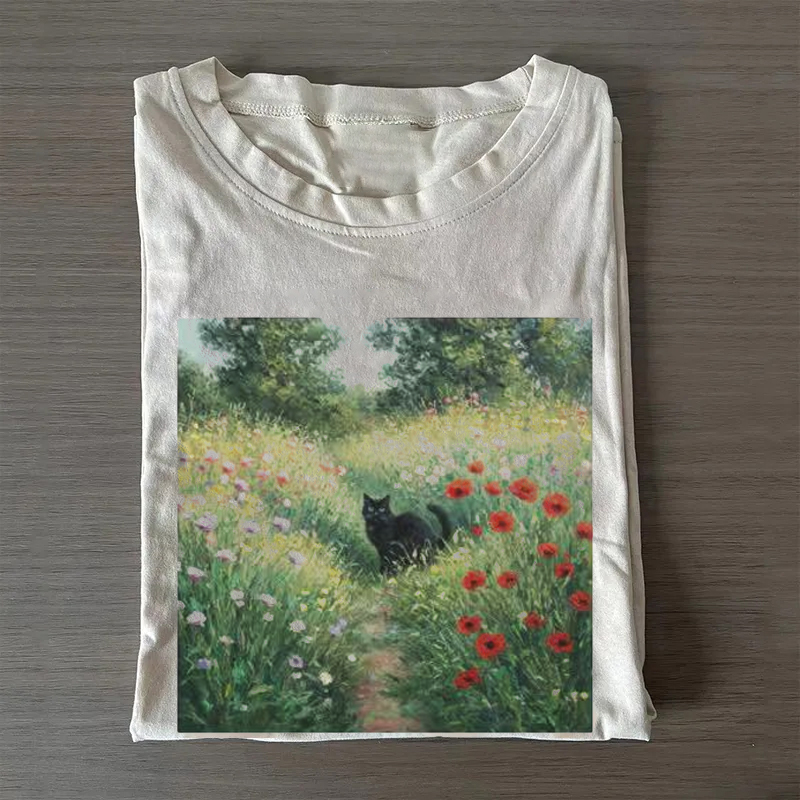 Monet Cat T-shirt