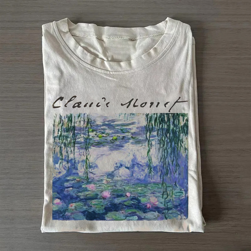 Water Lilies Painting T-shirt