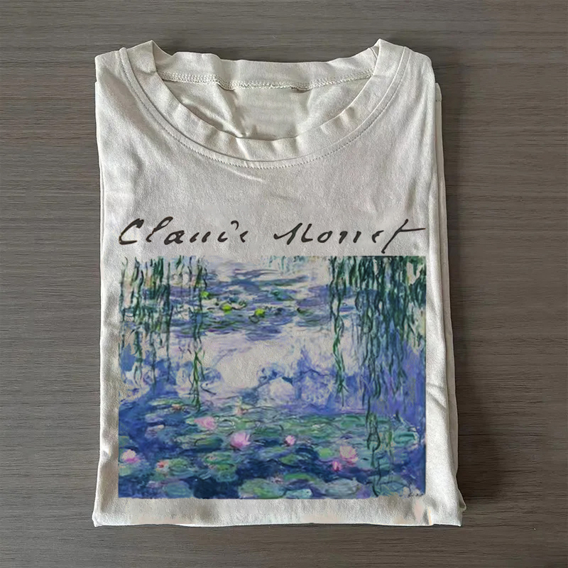 Water Lilies Painting T-shirt