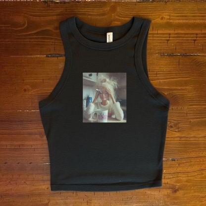Funny Doll Face Meme Tank Top