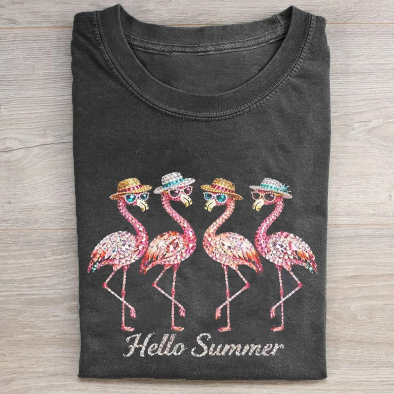 Flamingo Summer T-shirt
