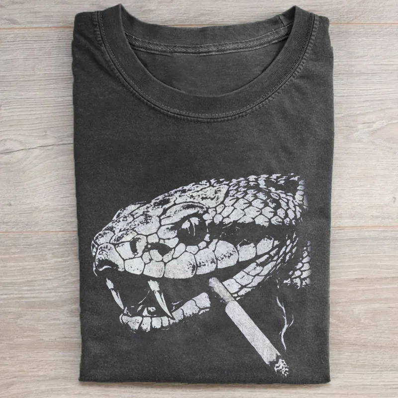 Vintage Snake Smoke T-shirt