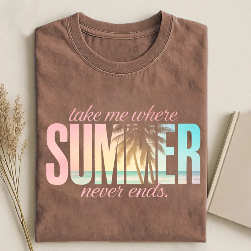 Take Me Where Summer Never Ends T-shirt