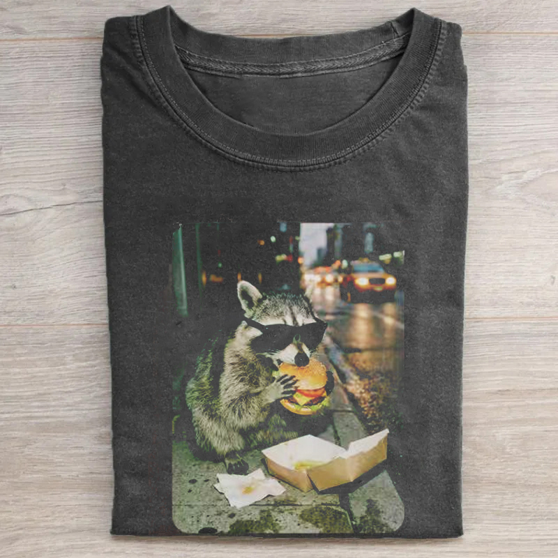 Retro Raccoon T-shirt