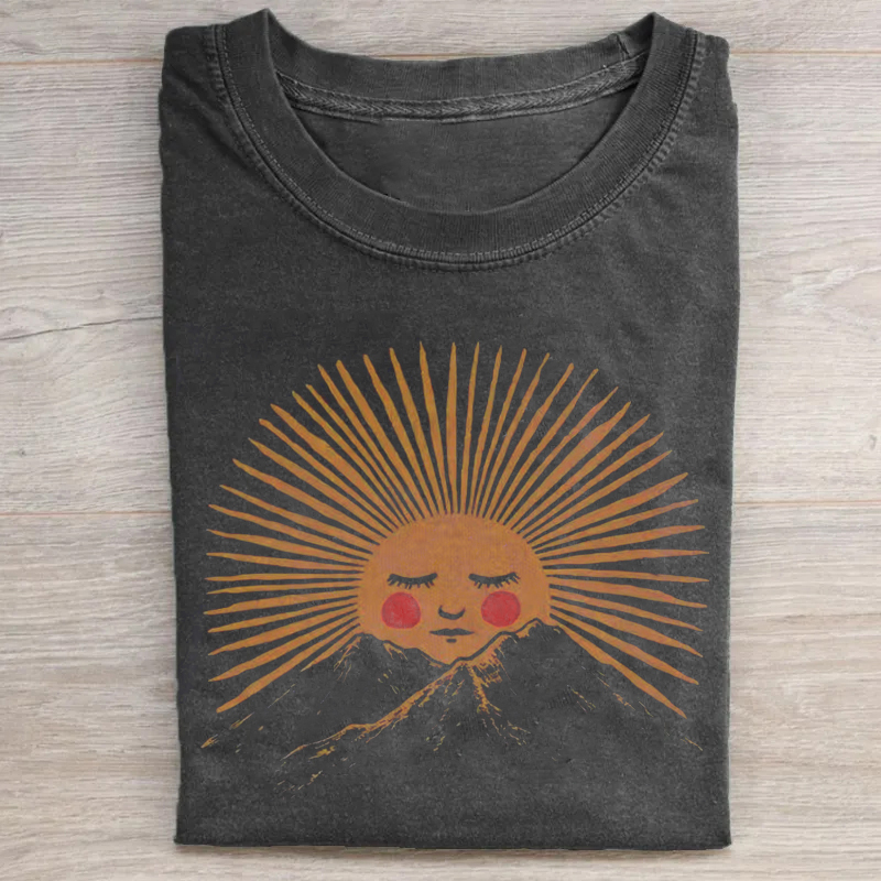Vintage Boho Sun T-shirt