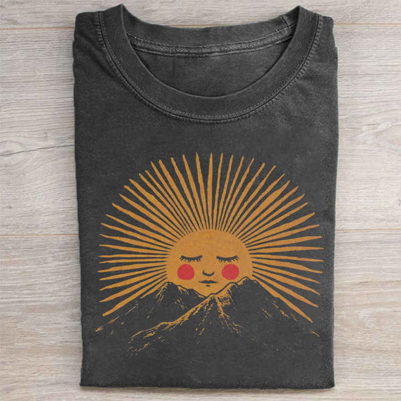 Vintage Boho Sun T-shirt