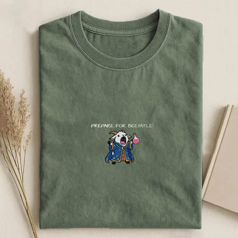 Prepare for Byattle Embroidered T-shirt