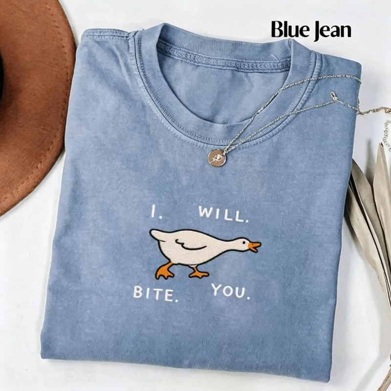 I Will Bite You Goose T-shirt