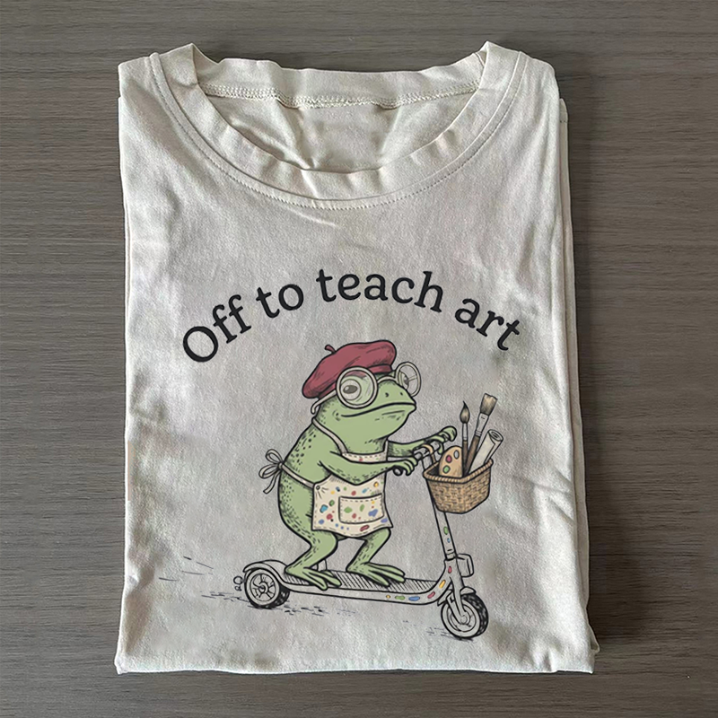 Off To Teach Art T-shirt