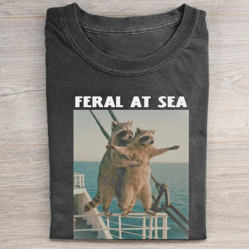 Funny Raccoon Parody T-shirt