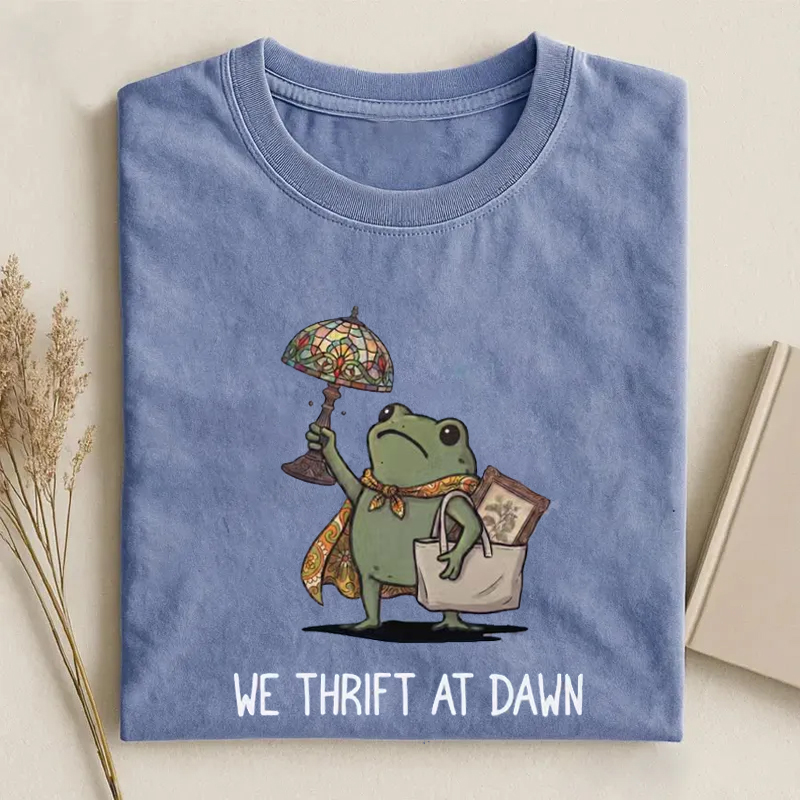 We Thrift At Dawn T-shirt