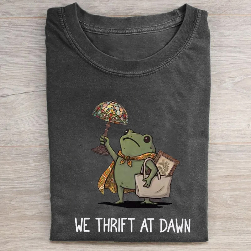 We Thrift At Dawn T-shirt