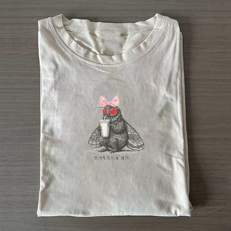 Mothma'am Funny Mothman T-shirt