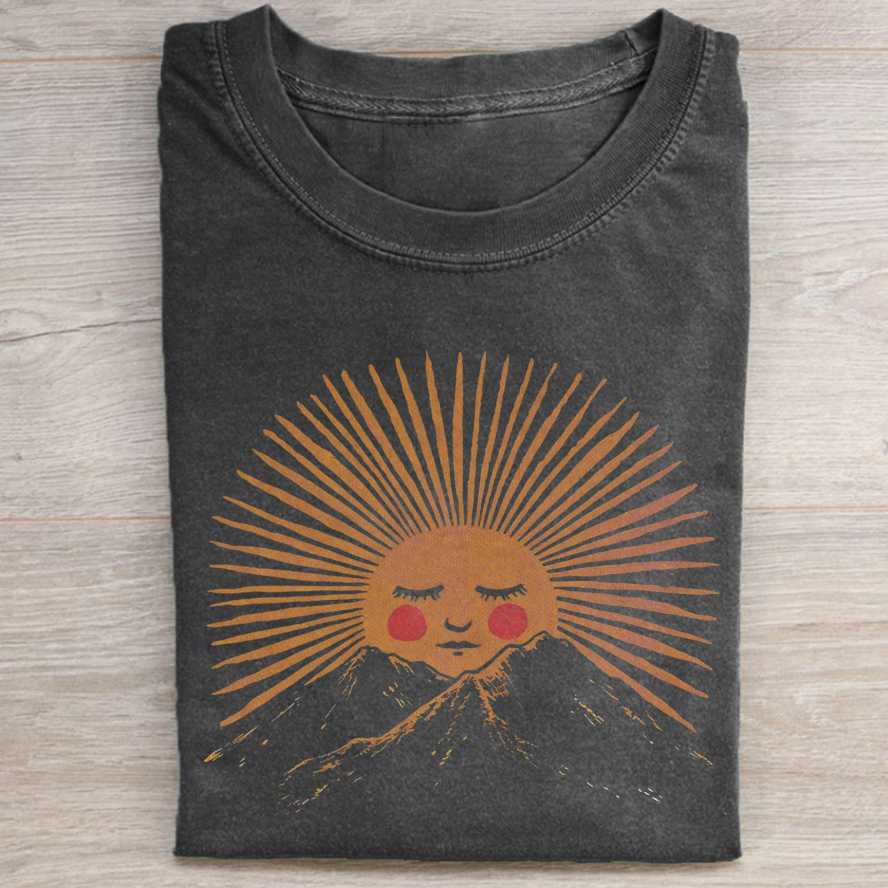 Vintage Boho Sun T-Shirt