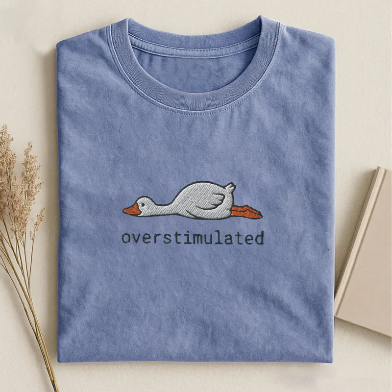 Embroidered Silly Goose T-shirt