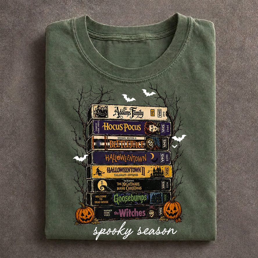 Vintage Halloween VHS  T-shirt