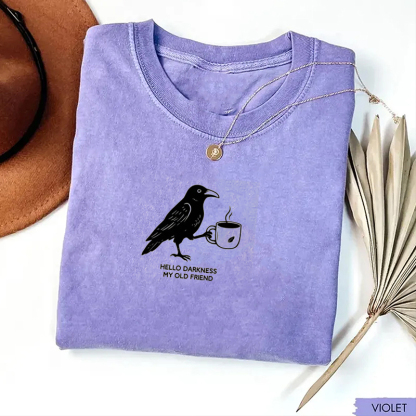 Raven Crow Coffee T-shirt