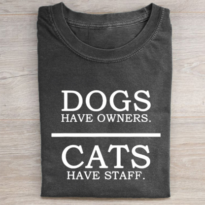 Rules For Cats And Dogs T-shirt