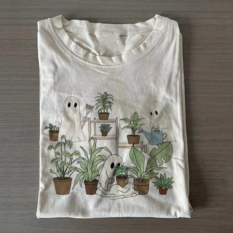 Ghost Plant Shirts Crazy Plant Lady T-shirt