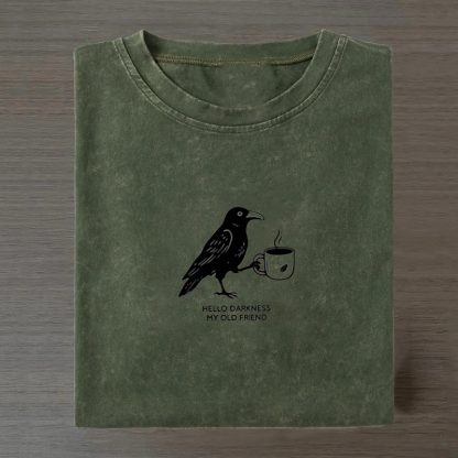 Raven Crow Coffee T-shirt
