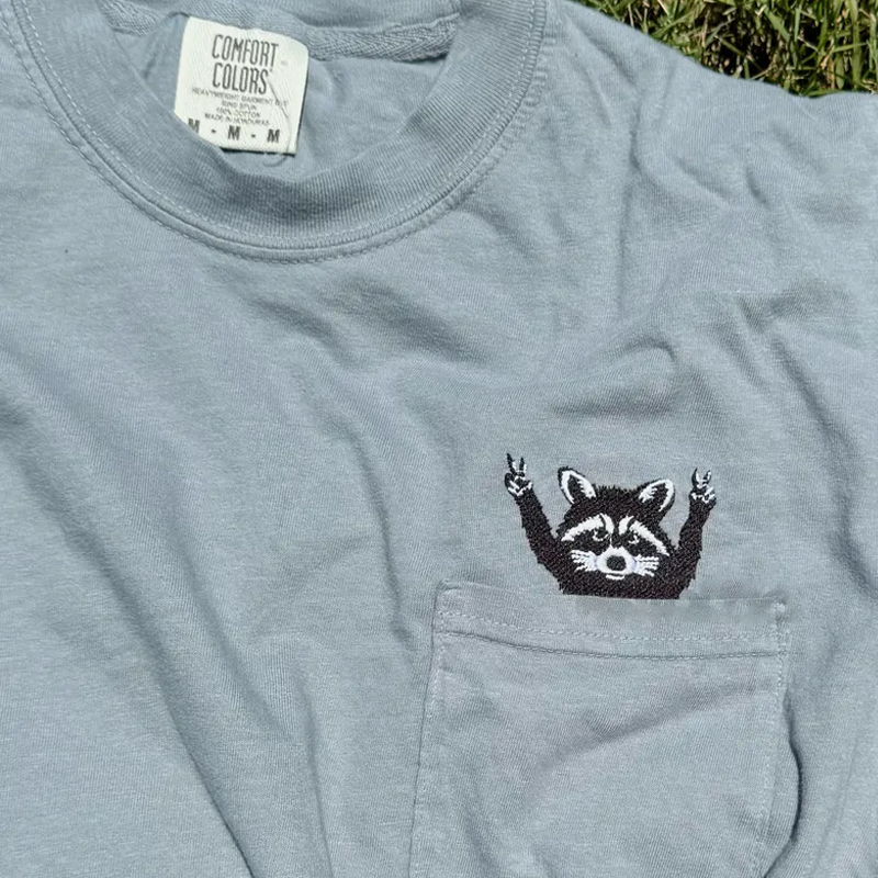 Raccoon Pocket T-shirt